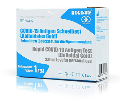 COVID-19 Antigen Schnelltest - Schnelltest für Nasenabstrich oder Spucktest